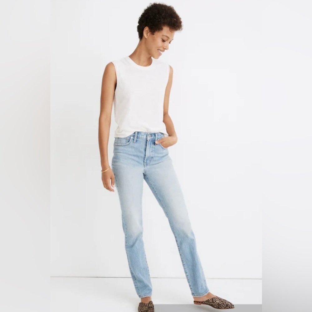 Madewell|The perfect Vintage Jean in Light wash Denim,size 25•••no distressing